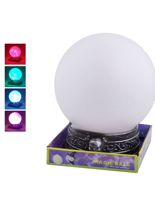 Boule lumineuse et sonore 20 cm