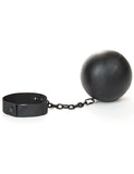 Boulet et chaînes de prisonnier adulte