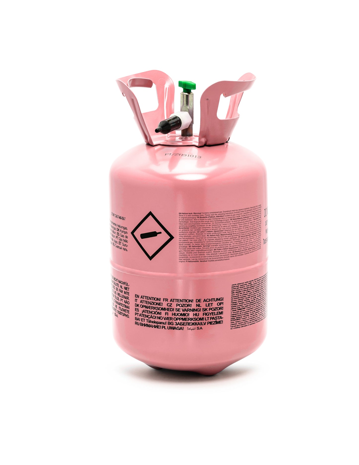 Bouteille d'hélium 0,14 m3