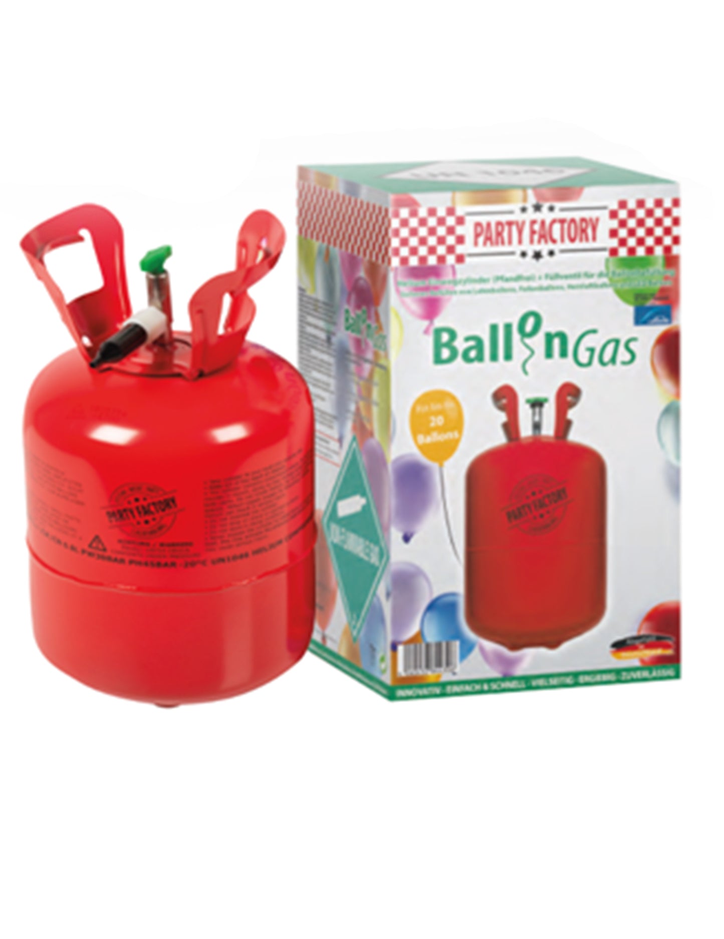 Bouteille d'hélium 0,14 m3