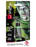 Bouteille de faux sang vert 29,5 mL