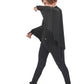 Cape vampire chauve-souris noir enfant Halloween