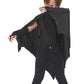 Cape vampire chauve-souris noir enfant Halloween