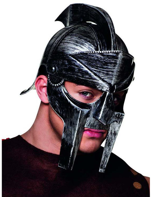 Casque armure gladiateur adulte