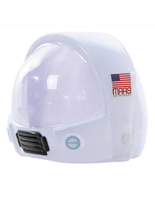 Casque astronaute adulte en plastique