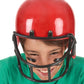 Casque footballeur américain rouge enfant