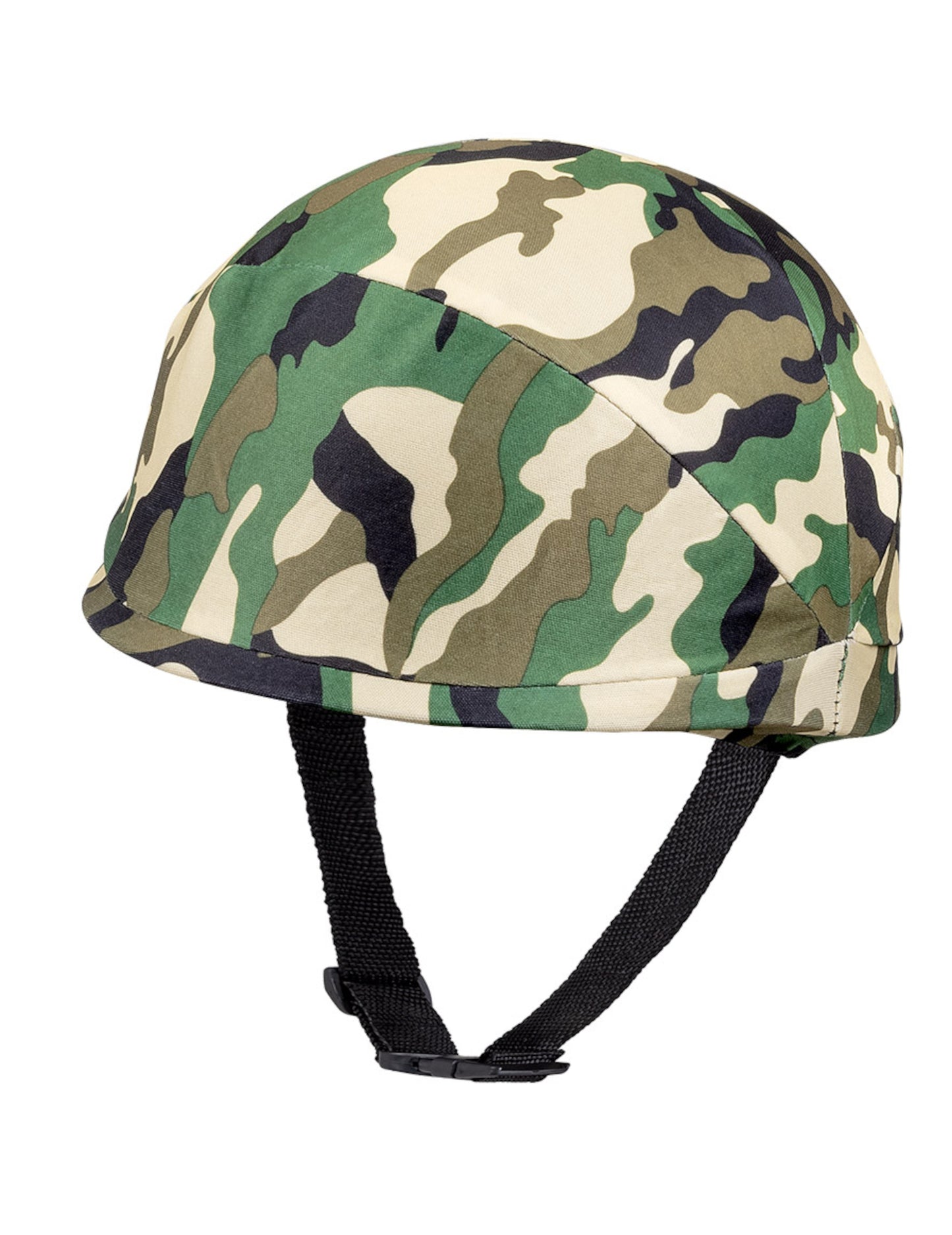 Casque militaire imprimé camouflage adulte