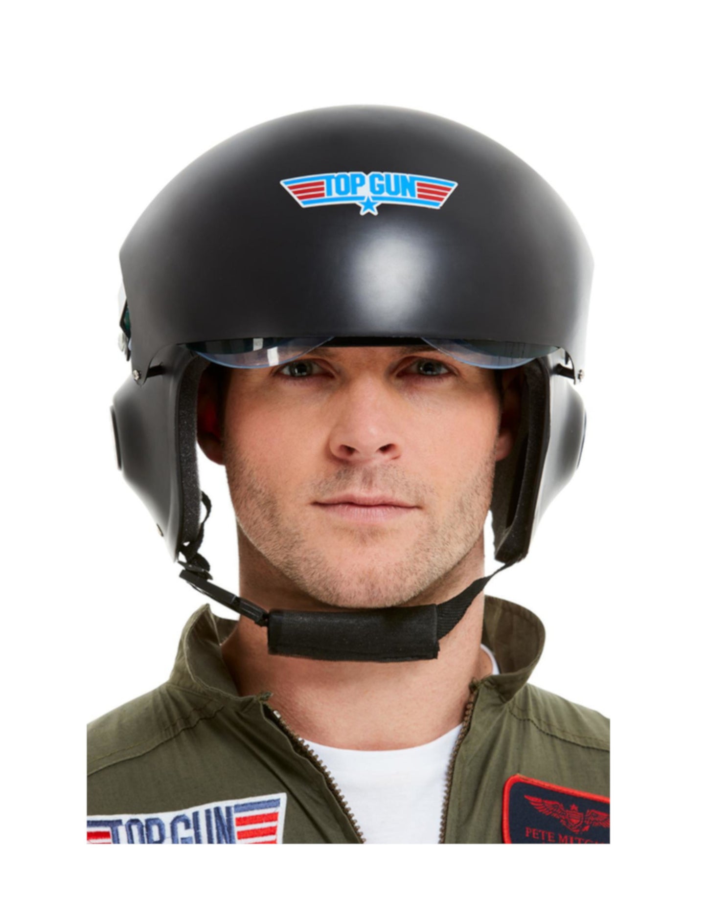 Casque Top Gun Deluxe noir adulte