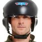 Casque Top Gun Deluxe noir adulte