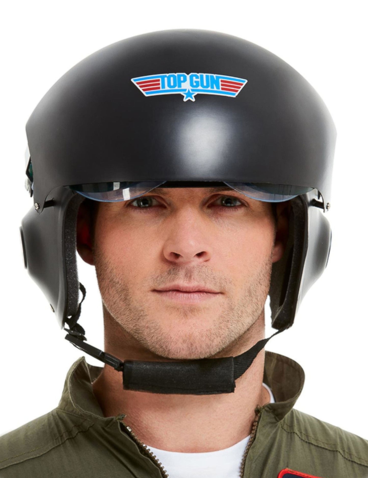 Casque Top Gun Deluxe noir adulte