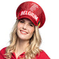 Casquette à strass supporter Belgique adulte