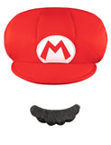 Casquette et Moustache Mario Enfant