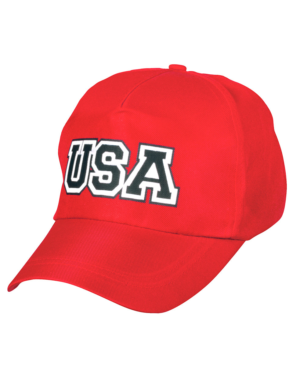 Casquette USA rouge adulte