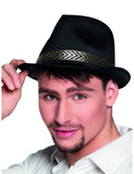 Chapeau borsalino trilby noir adulte