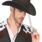 Chapeau cowboy noir adulte