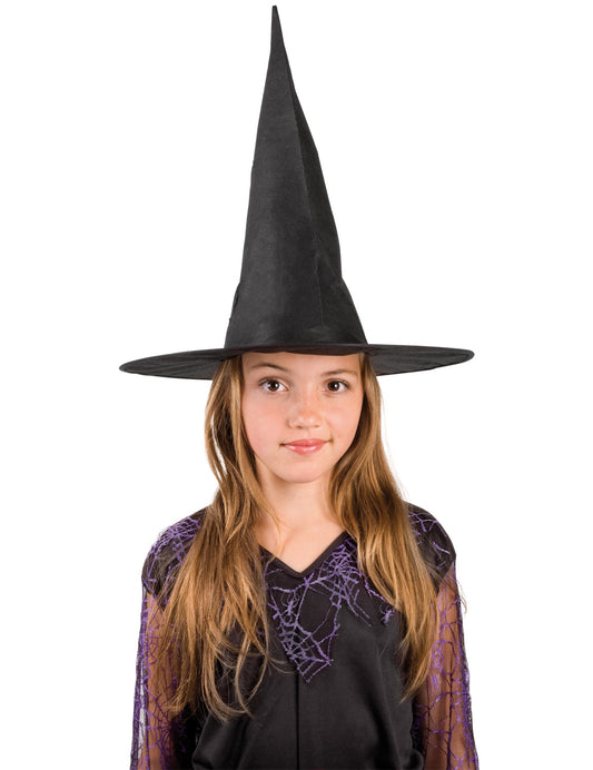 Chapeau sorcière noir enfant halloween