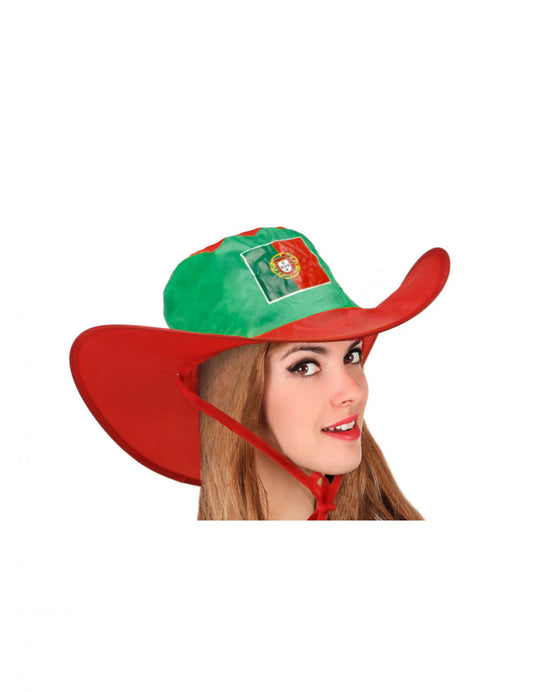 Chapeau supporter Portugal adulte