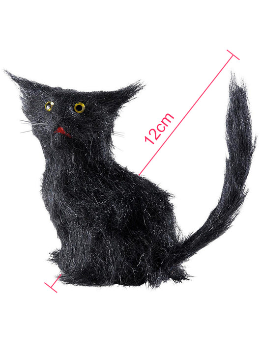 Chat noir 12 cm Halloween