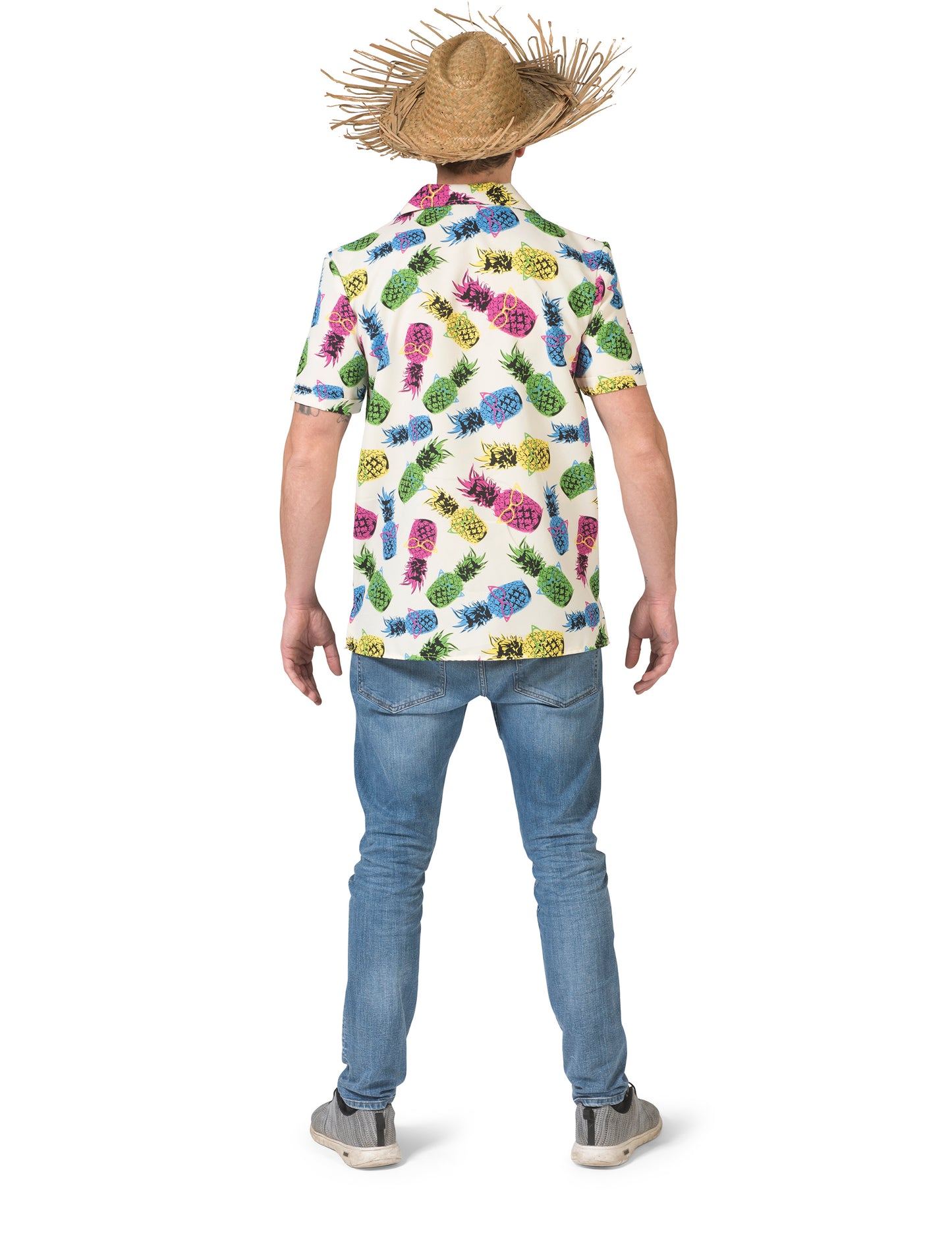 Chemise à motif ananas homme