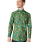 Chemise de Noël verte à motifs Suitmeister adulte