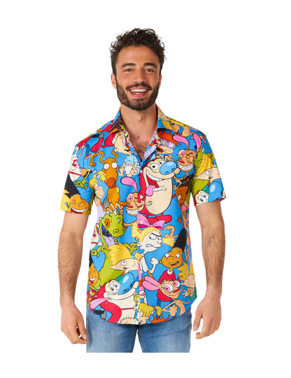 Chemise dessin animés 90's Nickelodeon adulte Opposuits