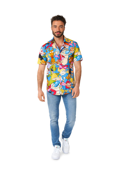 Chemise dessin animés 90's Nickelodeon adulte Opposuits