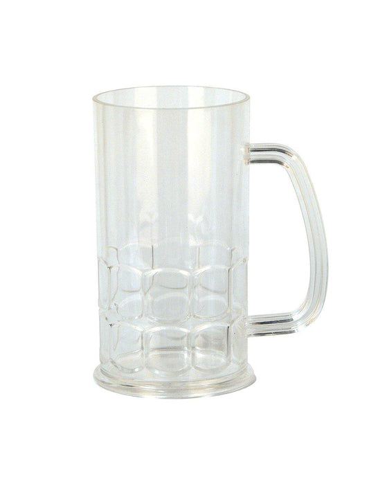 Chope à bière en plastique 7,5 x 14 cm