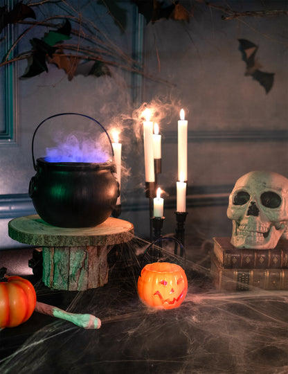 Citrouille Halloween lumineuse 10 cm