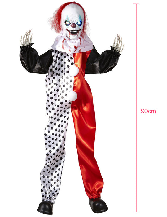Clown assassin lumineux 90 cm