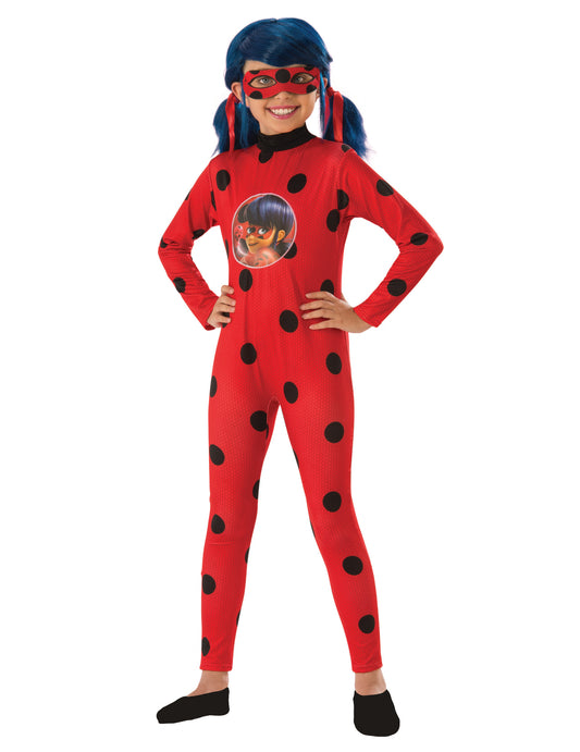 Coffret déguisement classique Ladybug fille