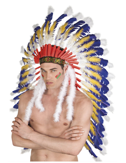 Coiffe chef indien adulte