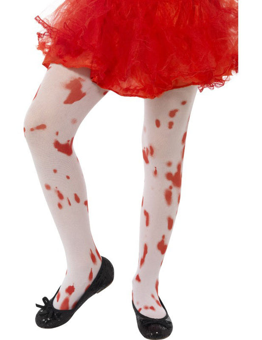 Collants ensanglantés enfant Halloween