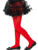 Collants opaques rouge enfant