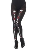 Collants squelette adulte Dia de los muertos