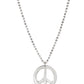 Collier hippie argent adulte