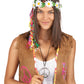 Collier hippie en métal Adulte