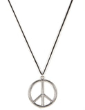 Collier hippie en métal Adulte