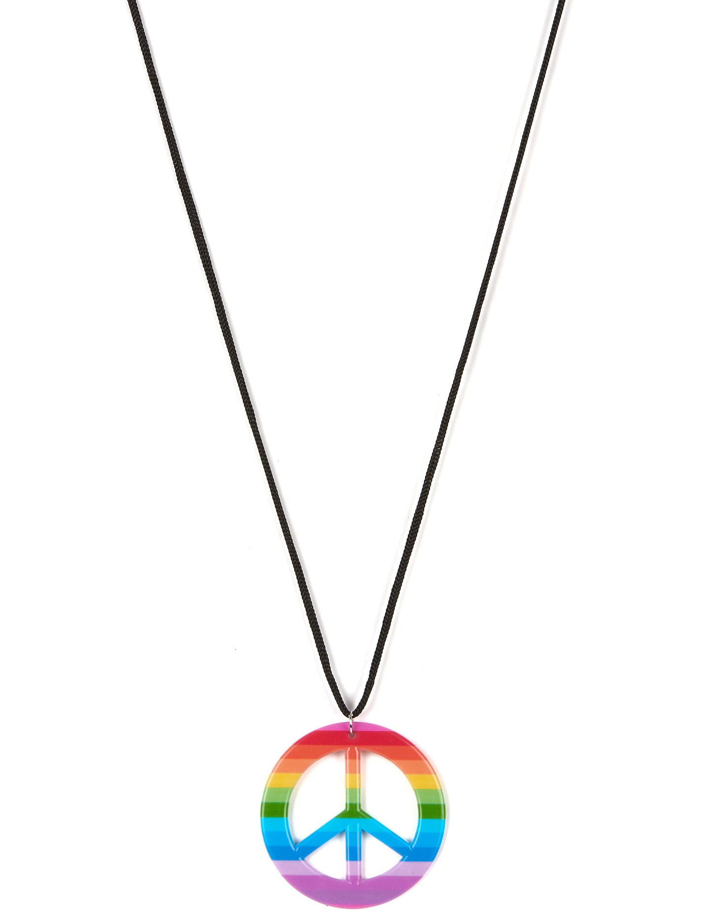 Collier hippie multicolore Adulte