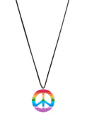 Collier hippie multicolore Adulte