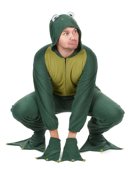 Combinaison à capuche grenouille homme