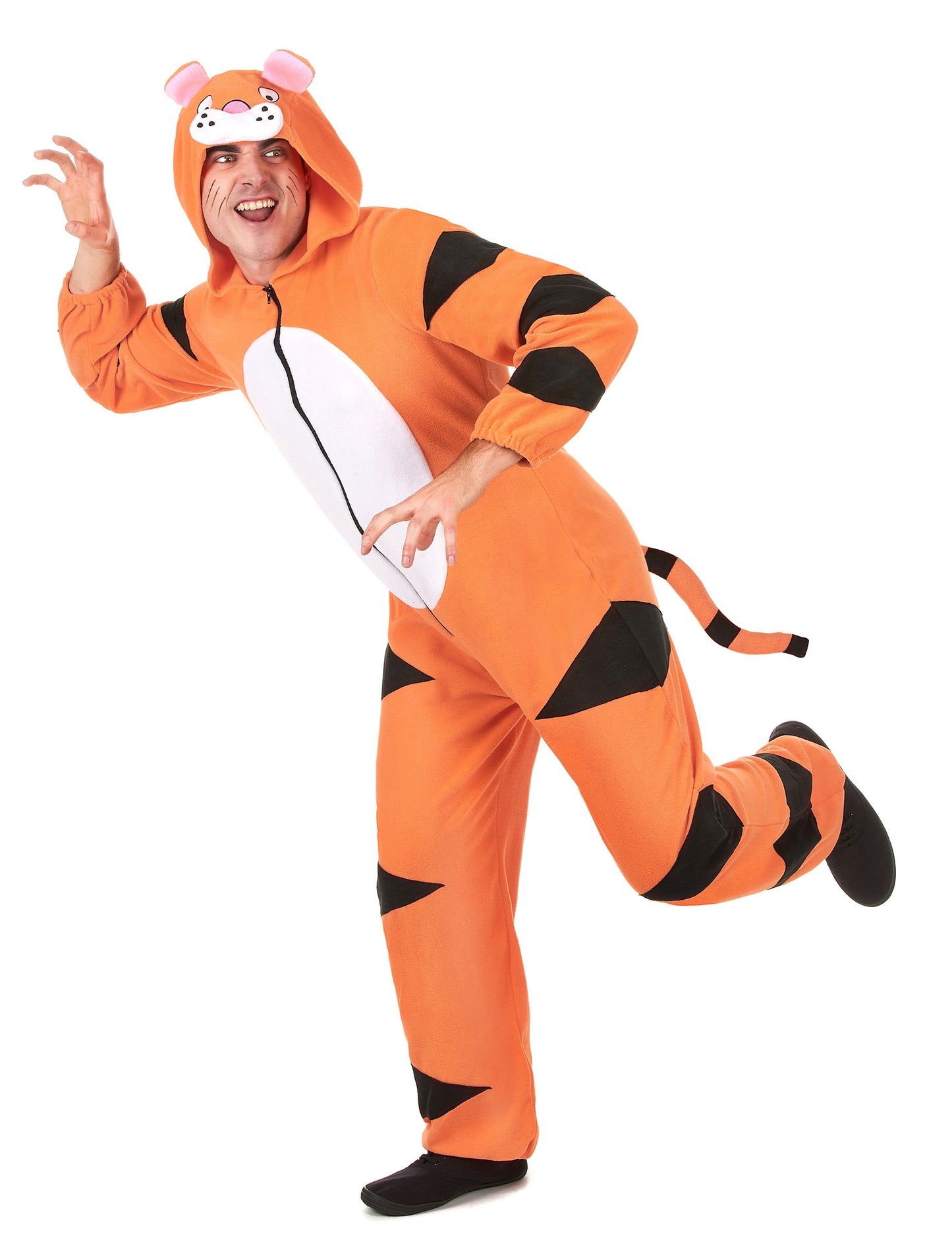 Combinaison à capuche tigre homme