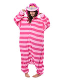 Combinaison Kigurumi chat du Cheshire Alice au pays des Merveilles adulte