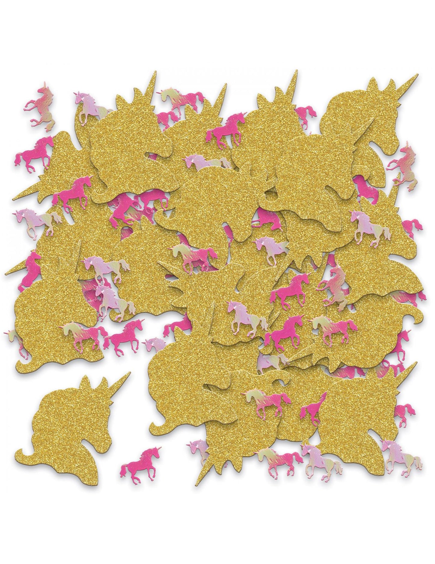 Confettis de table licorne pailletées 28g