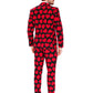 Costume Mr. Roi des coeurs homme Opposuits