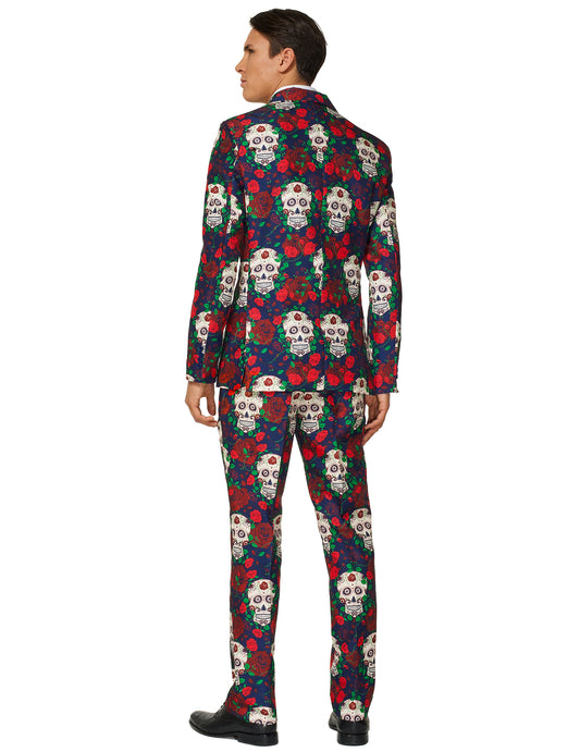 Costume Mr. Skull Day of the dead homme Suitmeister