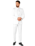 Costume Mr. Solid blanc homme Suitmeister