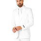 Costume Mr. Solid blanc homme Suitmeister