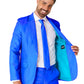 Costume Mr. Solid bleu homme Suitmeister