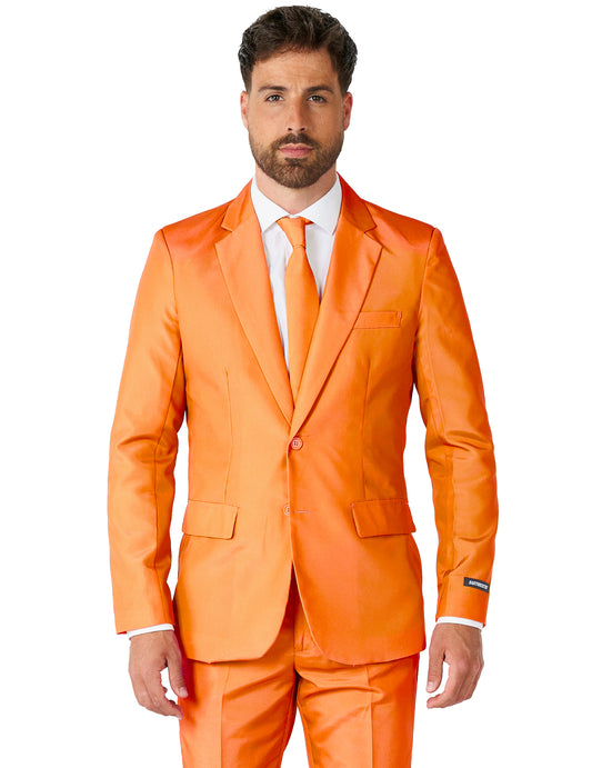 Costume Mr. Solid orange homme Suitmeister