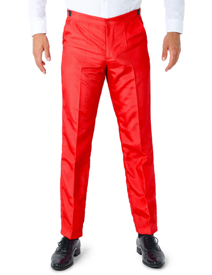 Costume Mr. Solid rouge homme Suitmeister